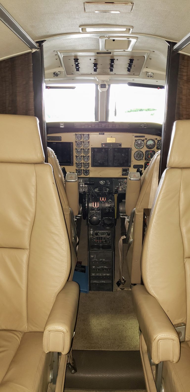 air conditioned turboprop interior upgrade private charter