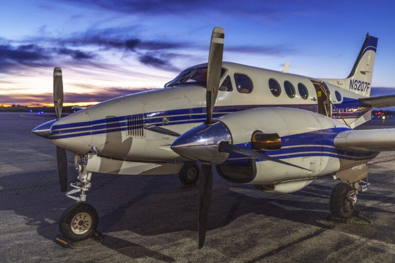 ANE-King-Air-outside