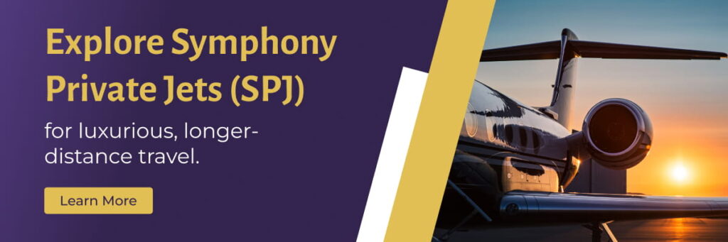 Symphony Private Jets (SPJ) Call-out CTA for Fourth of July Private Charter Flights